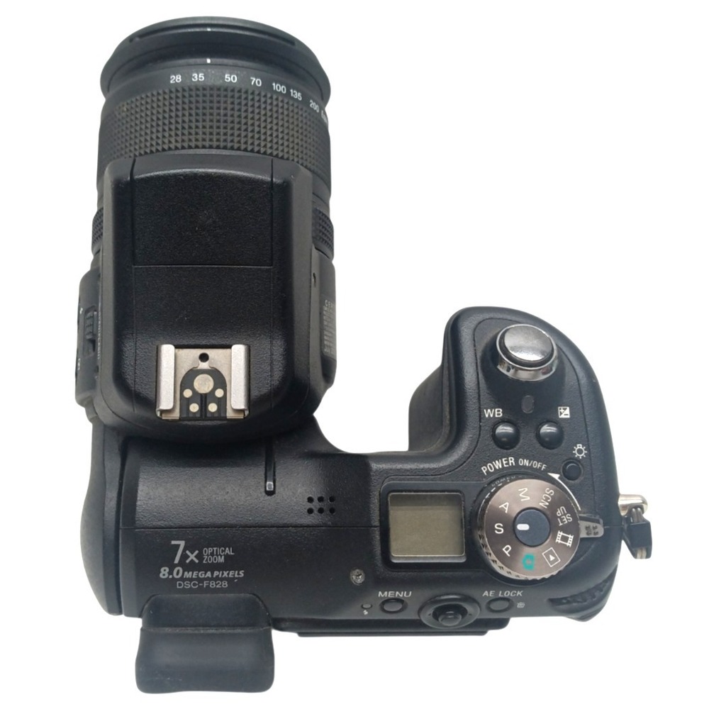 Sony Cyber-Shot DSC-F828 8.0MP Digital Camera Black New Battery & Charger + SD - Picture 12 of 16